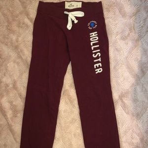 Cozy Wine Hollister Sweats!